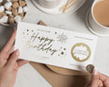 Personalised Birthday Gift Voucher, Scratch To Reveal, Birthday Surprise, Custom Experience Voucher, Gold Foil Gift Card