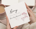Will You Be My Maid Of Honour Card, Personalised Bridesmaid Proposal Card, Maid Of Honour Proposal, Wedding Card, Floral Card