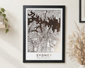 Personalised Gold Foil Map Print, Custom Location Map, White Wall Art, Where Our Story Began, Anniversary Gift for Couple