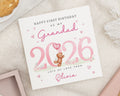First Birthday Card for Grandad, Personalised Grandad Birthday Card, 2026 Birthday Card, Cute Birthday Card from Grandchild