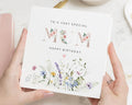 Birthday Card for Mum, Mum Birthday Card, Floral Birthday Card for Her, Special Mum Birthday Card, Birthday Card for Women