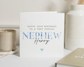 18th Birthday Card for Nephew, Personalised 18th Birthday Card, Birthday Card for Him, 18th Card, Special Nephew Birthday Card
