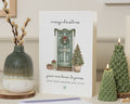 Personalised Christmas Card, From Our House To Yours, Custom Christmas Card, Pack of 10, 20, 50 or 100, Family Christmas Card
