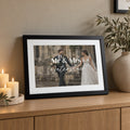 Personalised Wedding Photo Print From Your Photo, Mr and Mrs Framed Print, Wedding Gift for Couple, Anniversary Gift, Wall Art