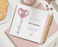 18th Birthday Card for Niece, Special Niece Birthday Card, Personalised 18th Birthday Card for Her, Cute Birthday Card for Girl