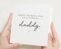 Fathers Day Card for Daddy, Fathers Day Card from Kids, Special Daddy Card, Fathers Day Card for Him, Cute Fathers Day Card