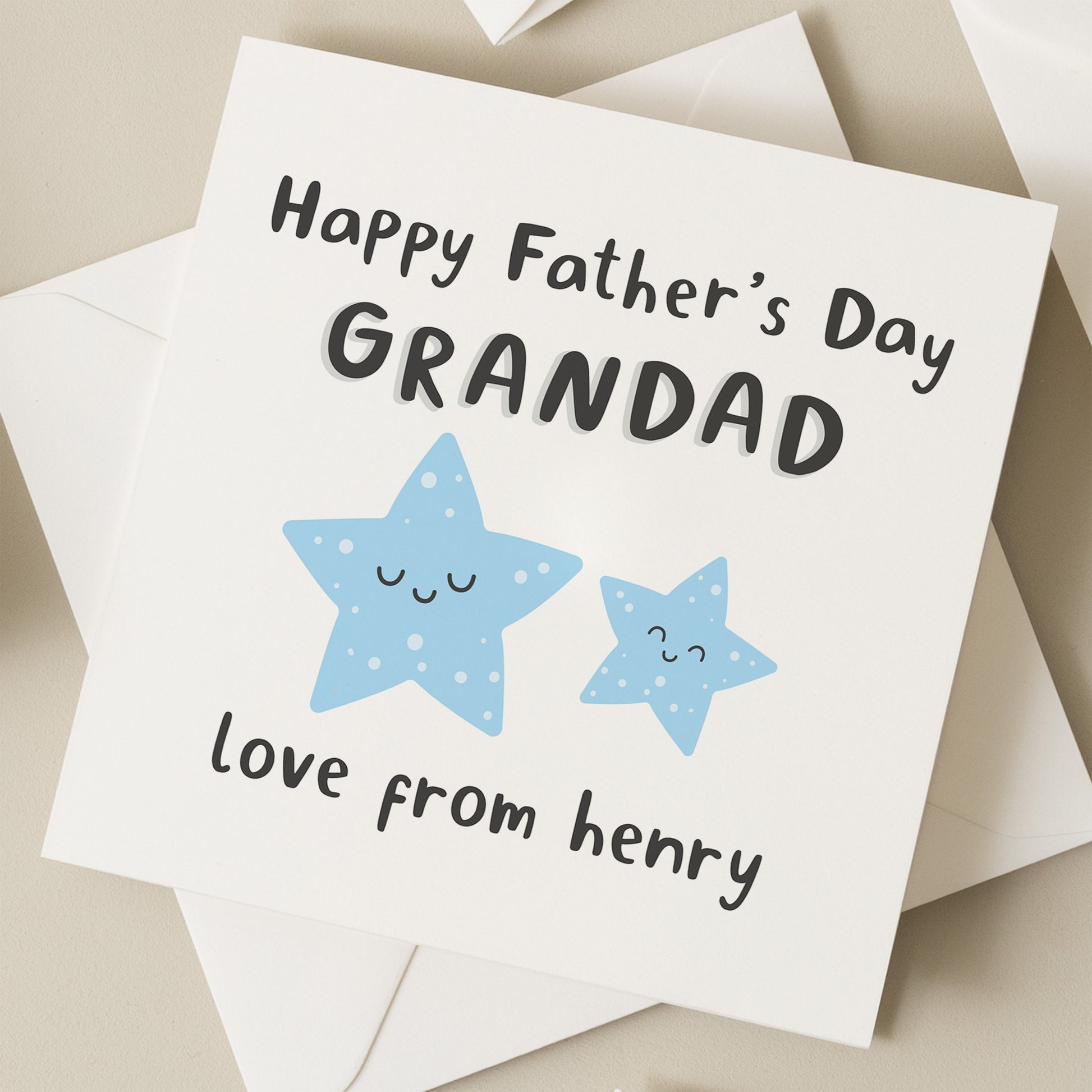 Special Grandad Card, Grandad Father&#39;s Day Card, Fathers Day Gift For Grandad, From Grandchildren, Happy Fathers Day Special Grandad