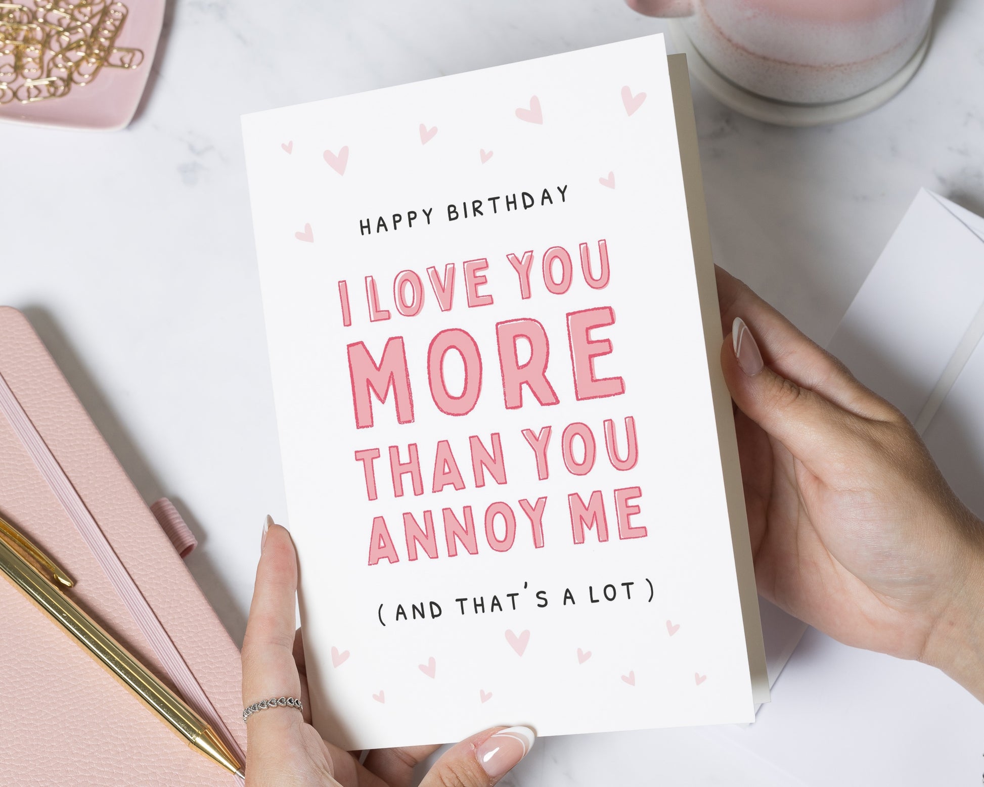 Funny Birthday Card for Partner, Romantic Birthday Card for Her, Birthday Card for Him, I Love You Card, Wife Husband Boyfriend Girlfriend