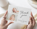 Simple New Baby Thank You Cards, Personalised Thank You Cards New Baby, Baby Photo Thank You Cards, Postcard Thankyou Cards, Thank You Notes