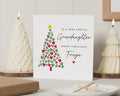 Granddaughter Christmas Card, Personalised Christmas Card for Granddaughter, Christmas Cards for Granddaughter, Merry Christmas Card