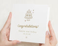Personalised Wedding Card, Congratulations Wedding Card, Custom Wedding Day Card, Wedding Cake Card, Newlywed Congratulations Card