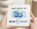 Fathers Day Card for Grandad, Grandad Fathers Day Card, Cute Berry Fathers Day Card, Grandad from Grandchildren, Best Grandad Card