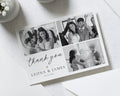 Personalised Wedding Thank You Cards, Photo Wedding Thank You Card, Thank You Cards for Wedding, Folded Wedding Thank You Cards, A6 5x7