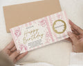 Spa Day Gift Voucher for Her, Birthday Scratch to Reveal Card, Personalised Gift Voucher, Birthday Gift for Friend