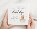 Fathers Day Card for Daddy, Cute Fathers Day Card from Kids, Daddy Father's Day Card, I Love You to the Moon and Back, Bear Card for Dad
