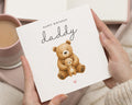 Daddy Birthday Card, Birthday Card for Dad, Dad Birthday Card, Cute Bear Card, Birthday Card from Child, Birthday Card from Baby