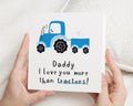 Birthday Card for Daddy, Tractor Birthday Card for Dad, Fathers Day Card, Cute Card from Kids, Personalised Card for Him