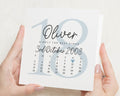 18th Birthday Card, Personalised Birthday Card for Him, 18th Birthday Card for Son, Custom Name Birthday Card, Milestone Birthday Card