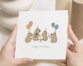 Capybara Birthday Card, Funny Birthday Cards, Cute Birthday Card for Friend, Animal Birthday Card, Pun Birthday Card for Him or Her