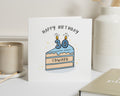 30th Birthday Card, Personalised Birthday Card for Him, Her, Friend, Son, Daughter, Custom Age Name Card, Milestone Birthday Card