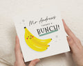 Thank You Card, Teacher Thank You Card, Personalised Thank You Card, Cute Banana Card, Thank You Card for Him, Thank You Card for Her