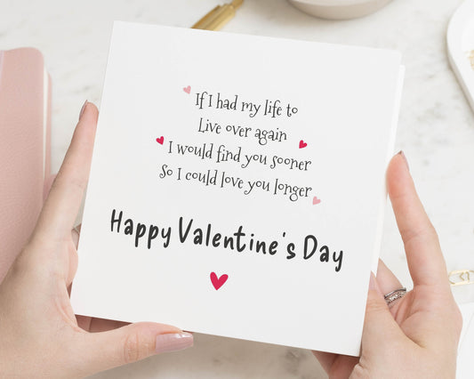 Valentines Day Card, Romantic Valentines Card, Valentines Card for Her, Valentines Card for Him, Cute Valentines Day Card, Love Card