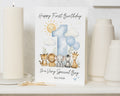 First Birthday Card for Boy, 1st Birthday Card, Personalised Birthday Card, Safari Birthday Card, Son Grandson Nephew Birthday Card