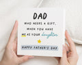 Fathers Day Card for Dad, Funny Fathers Day Card, Card from Daughter, Happy Fathers Day Card, Fathers Day Gift for Dad
