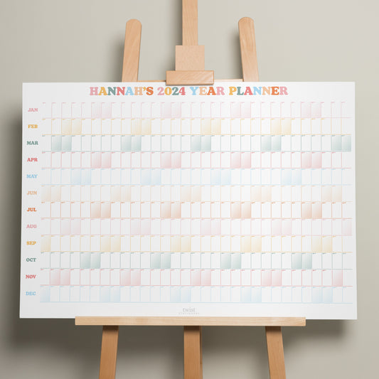 2024 Family Calendar, Wall Planner, 2024 Year Planner, A1 Wall Calendar, Monthly, Holiday Planner, Landscape Office Planner, Portrait