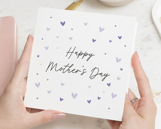 Mothers Day Card, Happy Mothers Day Card, Mothers Day Card for Mum, Simple Mothers Day Card, Card for Her, Cute Mothers Day Card