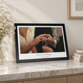 Personalised Wedding Photo Print, Custom Print From Your Photo, Gift for Couple, Anniversary Gift, Romantic Framed Wall Art, Black Frame