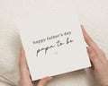Fathers Day Card Papa To Be, Fathers Day Card From Bump, Fathers Day Card For Dad, Simple Fathers Day Card, New Dad Card