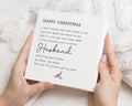 Christmas Card for Husband, Husband Christmas Card, Romantic Christmas Card for Him, Personalised Christmas Card for Husband