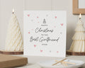 Christmas Card for Girlfriend, Best Girlfriend Christmas Card, Christmas Card for Her, Cute Christmas Card, Personalised Christmas Card