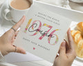 50th Birthday Card for Cousin, Personalised 50th Birthday Card, Floral Birthday Card for Her, 1976 Birthday Card for Women