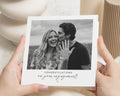 Engagement Card, Congratulations Engagement Card, Personalised Engagement Card, Photo Engagement Card for Couple, Engagement Cards