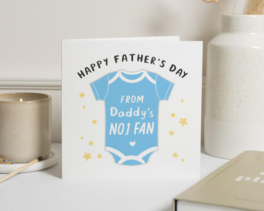 Fathers Day Card from Baby, Fathers Day Card for Dad, Daddy Fathers Day Card, Cute Fathers Day Card, First Fathers Day Card