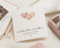 And Then There Were Three Card, New Baby Card, Congratulations Card, Baby Arrival Card, Card for New Parents, Cute Baby Card
