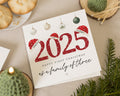 First Christmas Card Family of Three, Personalised Christmas Card, Family Christmas Card, New Baby Christmas Card, 2025 Christmas Card