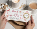 Girls Trip Gift Voucher, Scratch Off Weekend Away Reveal, Personalised Holiday Reveal Card, Trip Gift for Her, Best Friend Gift