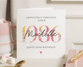 40th Birthday Card for Her, Personalised 40th Birthday Card, Birthday Card for Mum, Sister Birthday Card, Daughter Card, Friend Card