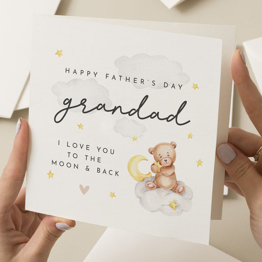 Special Grandad Card, Grandad Father&#39;s Day Card, Fathers Day Gift For Grandad, From Grandchildren, Happy Fathers Day Special Grandad