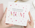 Birthday Card for Mum, Mum Birthday Card, Birthday Card for Her, Floral Birthday Card for Mum, Cute Birthday Card, Personalised Card