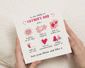 Fathers Day Card from Kids, Fathers Day Card from Son Daughter, Daddy Fathers Day Card, Cute Fathers Day Card, Personalised Card