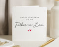 Father In Law Birthday Card, Birthday Card for Father In Law, Birthday Card for Him, Dad Birthday Card, Simple Birthday Card