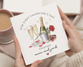 First Valentines Day Card, Valentines Day Card for Couple, Personalised Valentines Card, Romantic Valentines Card, Our First Valentines Day