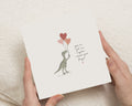 Anniversary Card, Funny Anniversary Card, Valentines Day Card, Dinosaur Card for Him, Love Card for Boyfriend, Raptor Card