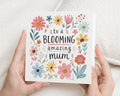 Birthday Card for Mum, Mum Birthday Card, Mother's Day Card for Mum, Floral Card for Mum, Thank You Mum Card, Flower Mum Card
