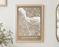 Personalised Map Print, Custom Location Wall Art, Neutral Brown City Map, Gift for Couple, Anniversary Gift, New Home Gift