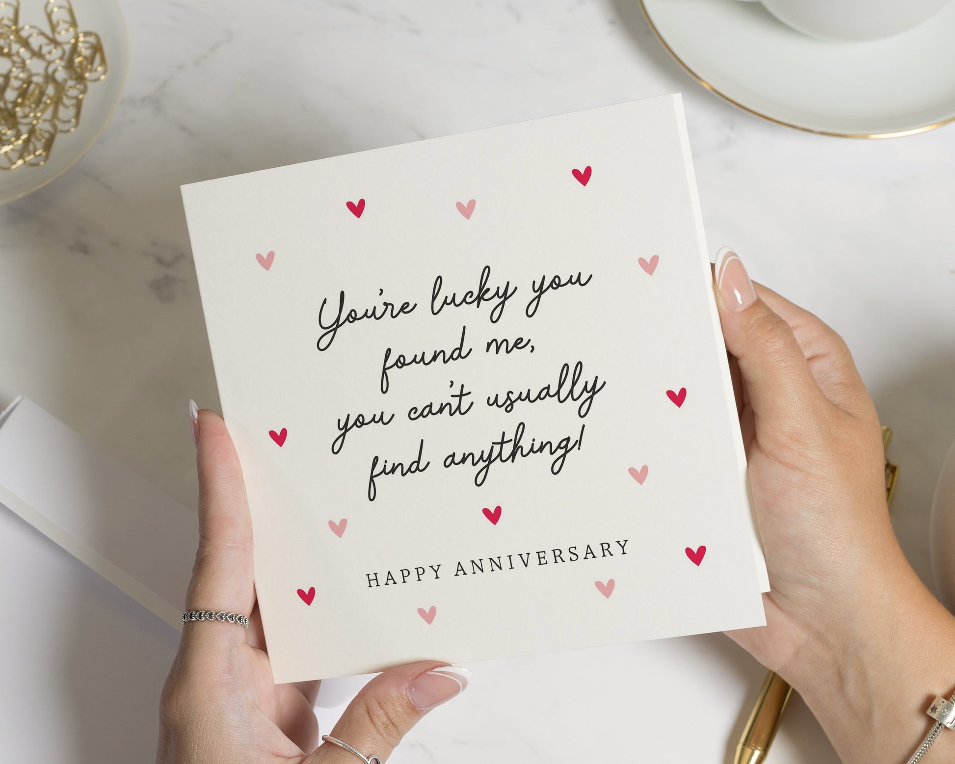 Anniversary Card for Him, Funny Anniversary Card, Anniversary Card for Her, Romantic Card, Personalised Anniversary Card, Happy Anniversary